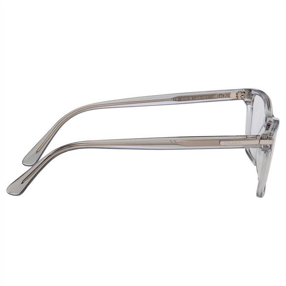 NEW PRADA rectangle plastic eyeglasses in grey - Picture 3 of 3